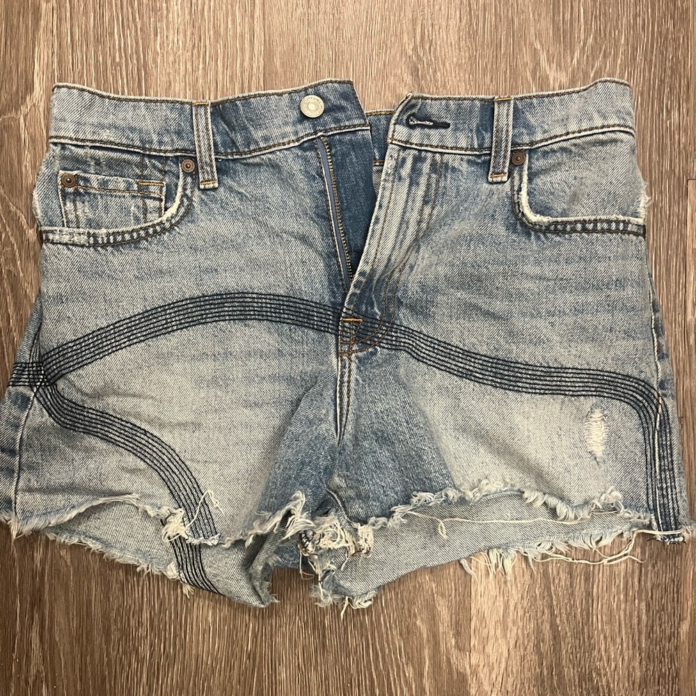 7 For All Mankind Jean Shorts